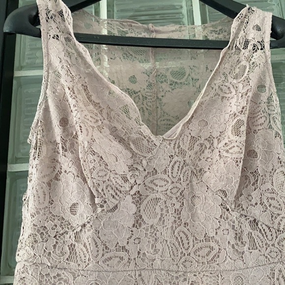 EUC BCBG MAXAZRIA Lace Knee Length Dress - Picture 2 of 5